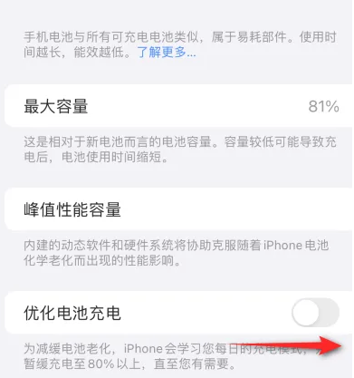 武川苹果15维修分享iPhone15充电到80%就充不进电了怎么办 