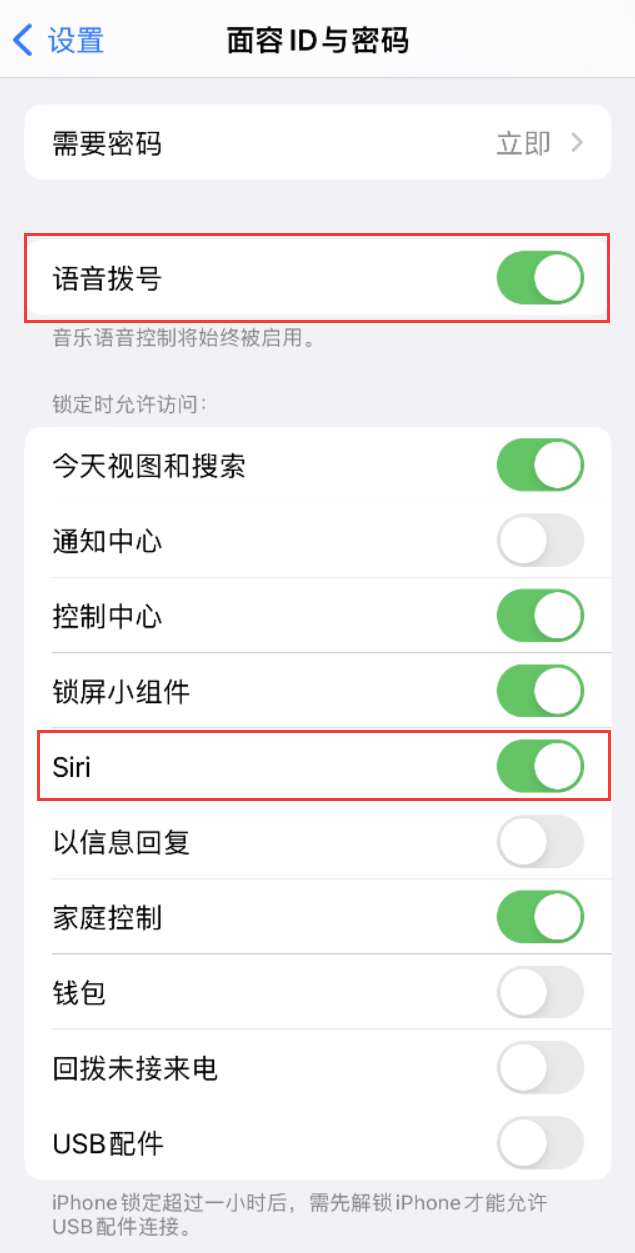 武川苹果维修网点分享不解锁 iPhone 的情况下通过 Siri 拨打电话的方法 