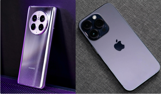 武川苹果14维修分享华为Mate50与iPhone14哪个好？ 