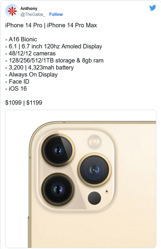 武川苹果14维修分享iPhone 14全系涨价 