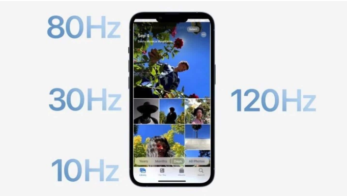 武川苹果14维修分享iPhone 14有高刷吗 