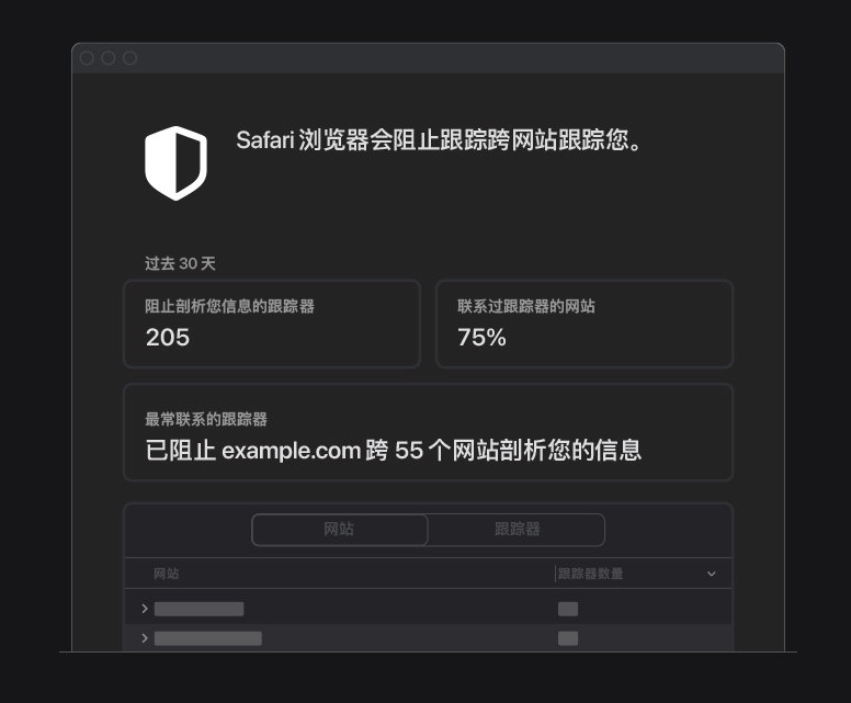 武川苹果手机维修分享如何在 Safari 浏览器中查看和打开隐私报告 